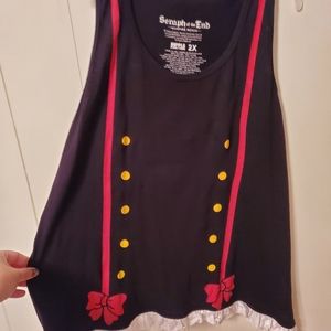 Cute steam punk tank top XXL